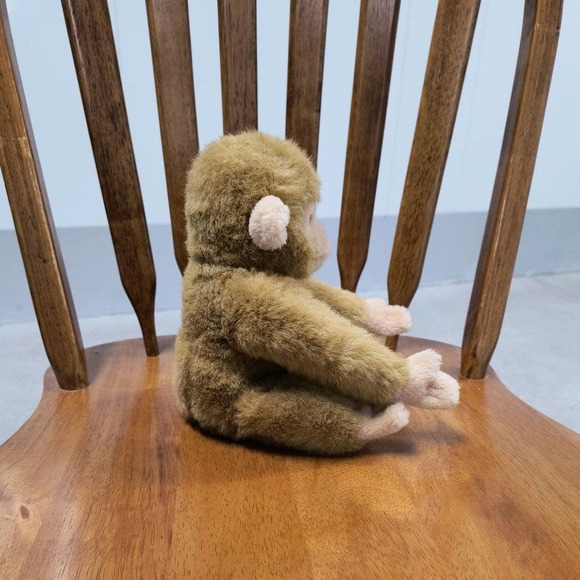 Gund Monk Kees Monkey Brown Soft Plushie Kids Toy Size 8" - Picture 2 of 5